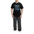 thumbnail image 5 of CafePress - Happy Hanukkah Men's Dark Pajamas - Men's Dark Loose Fit Cotton Pajama Set, 5 of 7