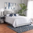 thumbnail image 6 of Bowery Hill Modern Grey Upholstered Full Size Panel Bed, 6 of 9