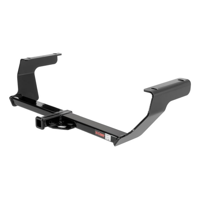 CURT 11286 Trailer Hitch Rear Class I; Square Tube; 1-1/4 Inch Receiver; 2000 Pound Weight Carrying Capacity/ 200 Pound Tongue Weight