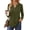 1 Armygreen, variant on Fantaslook V Neck Henley Blouses for Women Dressy Casual Tops Summer Short Sleeve Shirts Fashion Clothes