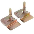 thumbnail image 3 of Durable In Use  Hinge Clamp, Iron Metal Easy To Screw Metal  Hinge Clamp, Office For DIY Hobby Fixing Screens Indoors, 3 of 8