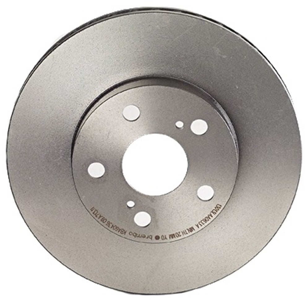 Brembo Front Left or Right Vented Coated Disc Brake Rotor 255mm For