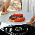 thumbnail image 1 of kurtrusly Multifunctional Barbecue Plate Round Korean Style for 38cm Universal Not Kitchen Restaurant, 1 of 9