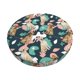 thumbnail image 1 of Balery Labrador Retriever Dog Fundas de asiento para taburete de bar redondo de tela de terciopelo ajustables que protegen de arañazos y manchas para sillas de 14 a 17 pulgadas.-12 inch, 1 of 7