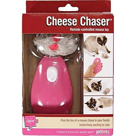 Petlinks System Cheese Chaser Remote Controlled Mouse Cat Toy