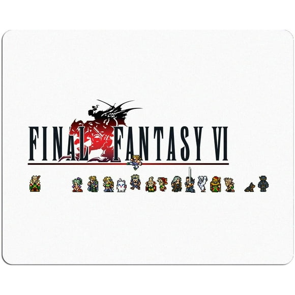 Tapis de Souris Final Fantasy VI - Tapis de Souris Final Fantasy 6 - Tapis de Souris Final Fantasy