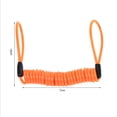 thumbnail image 3 of Câble de Verrouillage Rappel de Verrouillage Câble Rappel de Ressort Câble Rappel de Verrouillage de Disque Câble Rappel de Ressort Alarme de Moto Vélo Verrouillage de Disque Rappel de Sécurité Antivol Câble à Bobine Orange, 3 of 4