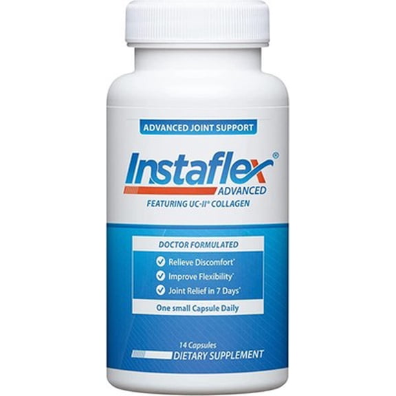 Instaflex Advanced - Doctor Formulated Joint Support Supplement - 14 Capsules-1 bottle