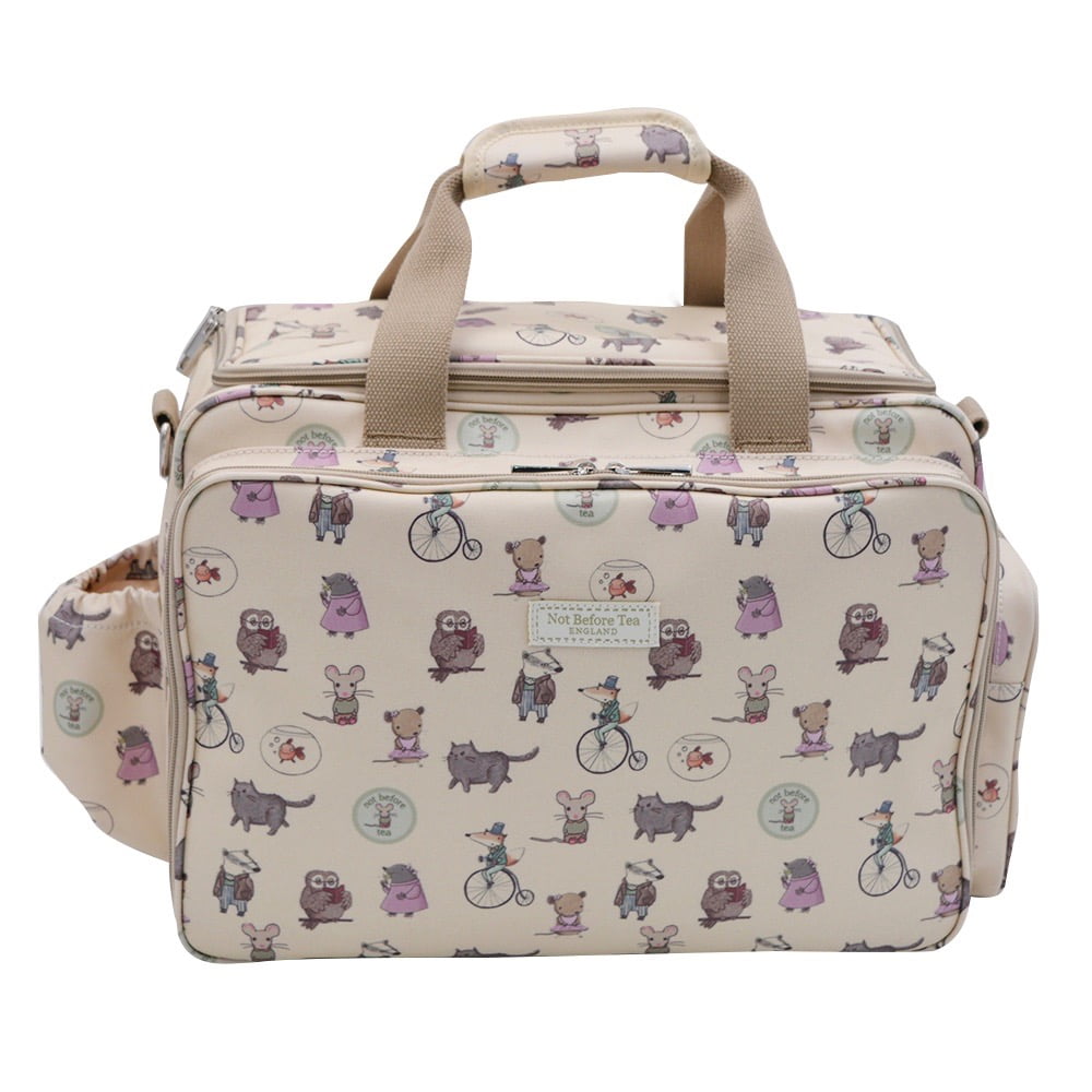 Woodland Animal Design Travel Nappy Pouch Small Baby Changing Bag 