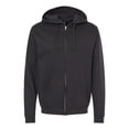thumbnail image 1 of M&O 3331 Unisex Zipper Fleece Hoodie, 1 of 2
