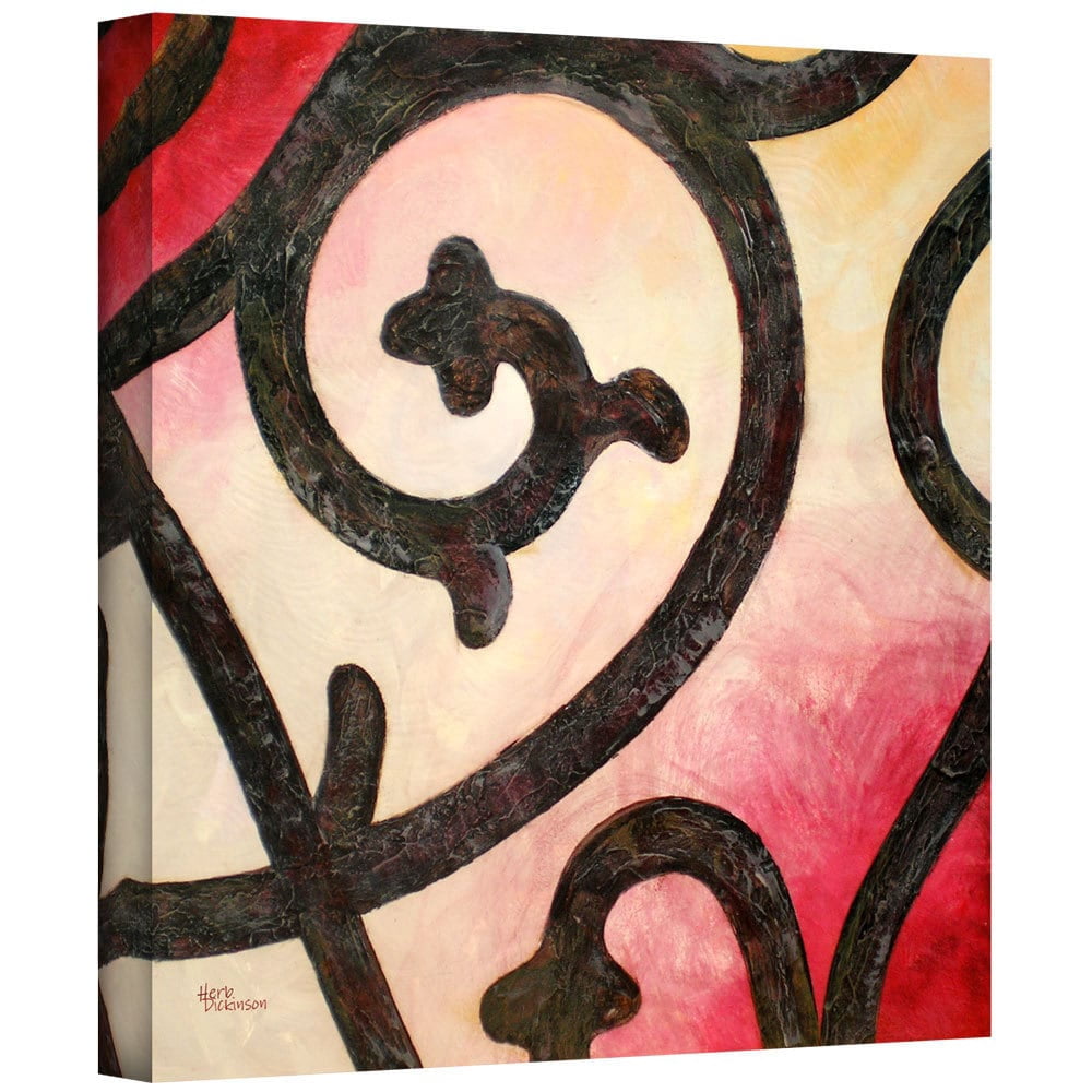 ArtWall Herb Dickinson "Wrought IV" Gallery-Wrapped Canvas
