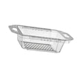 thumbnail image 4 of Colador de fregadero, escurridor rápido, esquinas redondeadas, cesta de drenaje para fregadero de cocina Claro, 4 of 9