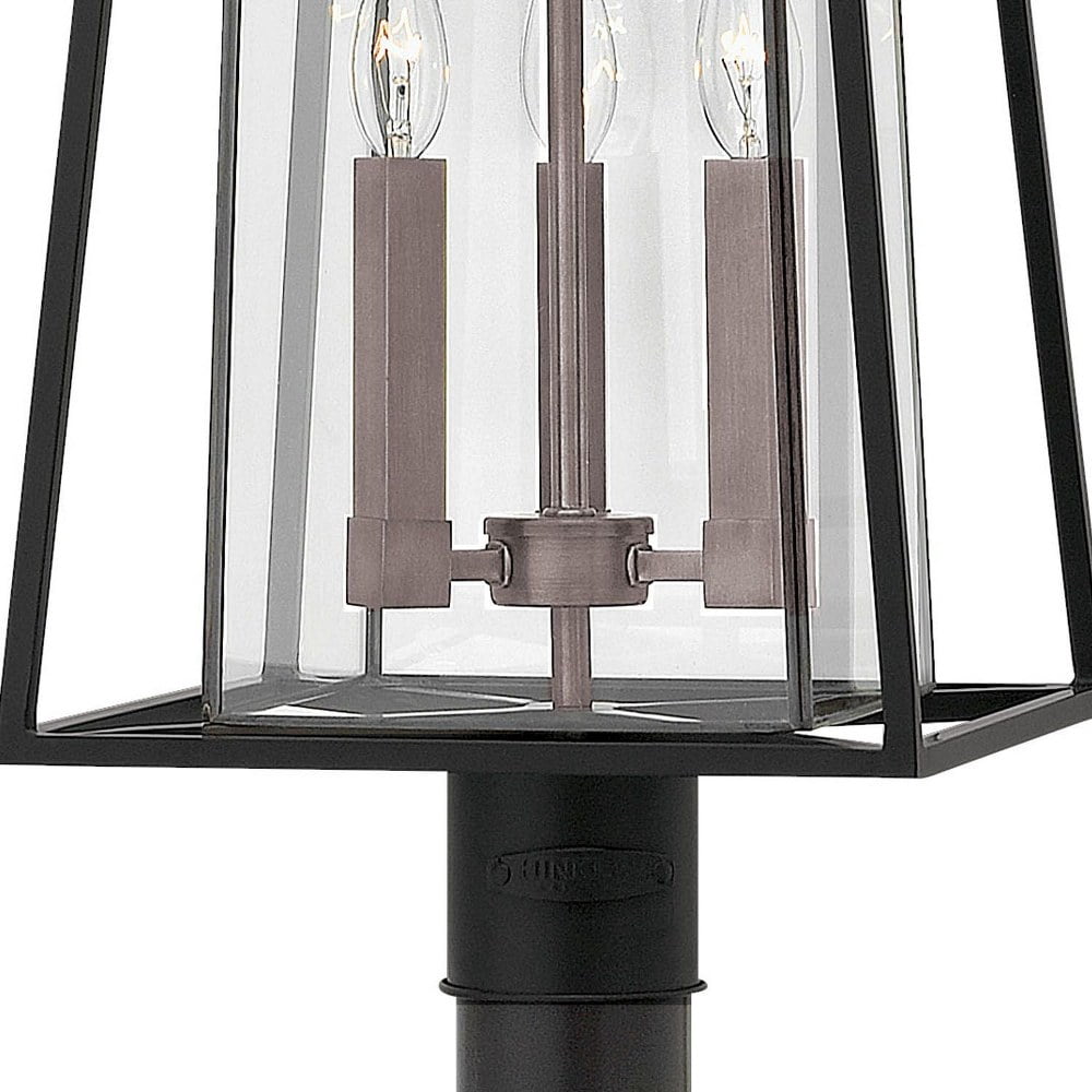 Hinkley Lighting - Three Light Post Top/ Pier Mount - Outdoor - Walker - Three