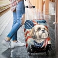 thumbnail image 3 of Patriot Shih Tzu We Will Never Forget Patriotic Remembrance Day Travel Luggage Cover Lion Dog Lover Gifts Suitcase Dust Protective Decor - 12014, 3 of 5