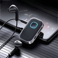 thumbnail image 2 of Seitruly Adaptador de receptor compatible con Bluetooth con transmisor de micrófono Reproductor de música Cables de audio/vídeo, 2 of 6