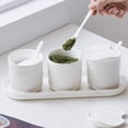 thumbnail image 3 of Bol à Sucre avec Couvercle, Pot à Sel en Sucre, Pot à Assaisonnement, Pot à Sucre, Récipient à Sucre Pot à Épices-Rose-300ml, 3 of 8