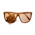 thumbnail image 4 of Fila Mens White Gold Plastic Shield  Sunglass , Gold Flash Lens SF9343 6VCA, 4 of 7
