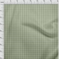 thumbnail image 4 of oneOone Cotton Jersey Light Green Fabric Check Craft Projects Decor Fabric Printed By The Yard 58 Inch Wide, 4 of 4