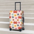 thumbnail image 5 of Travel Luggage Cover Protector - Crabs And Seastars Anti-Scratch Suitcase Covers Fits 18-32 Inch Luggage, 5 of 5