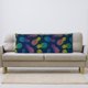 thumbnail image 5 of Balery Abstract Bright Pineapple Fruit Retro Funda Protectora para Almohada Corporal de Algodón Hipoalergénico con Cierre(55 x 21 pulgadas), Almohadas No Incluidas, 5 of 7