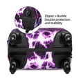 thumbnail image 4 of Lsque Blue Lightning Printed Luggage Cover, Travel Luggage Protector,Scratch and Dirt Resistant, Fits 18-32 Inch Luggage - Medium, 4 of 9