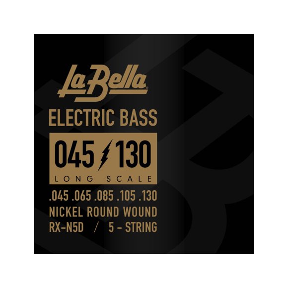 Cuerda para bajo eléctrico La Bella RX-N5D Long Scale Nickel