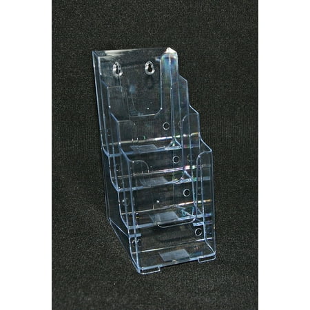Brochure Catalog Guide - 4 Pocket Tri-fold Brochure Holder 4