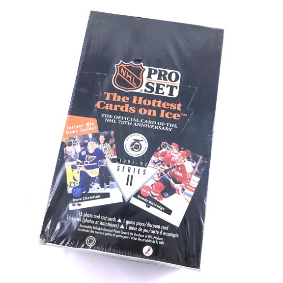 1991-92 Pro Set Hockey Series II Sealed Box