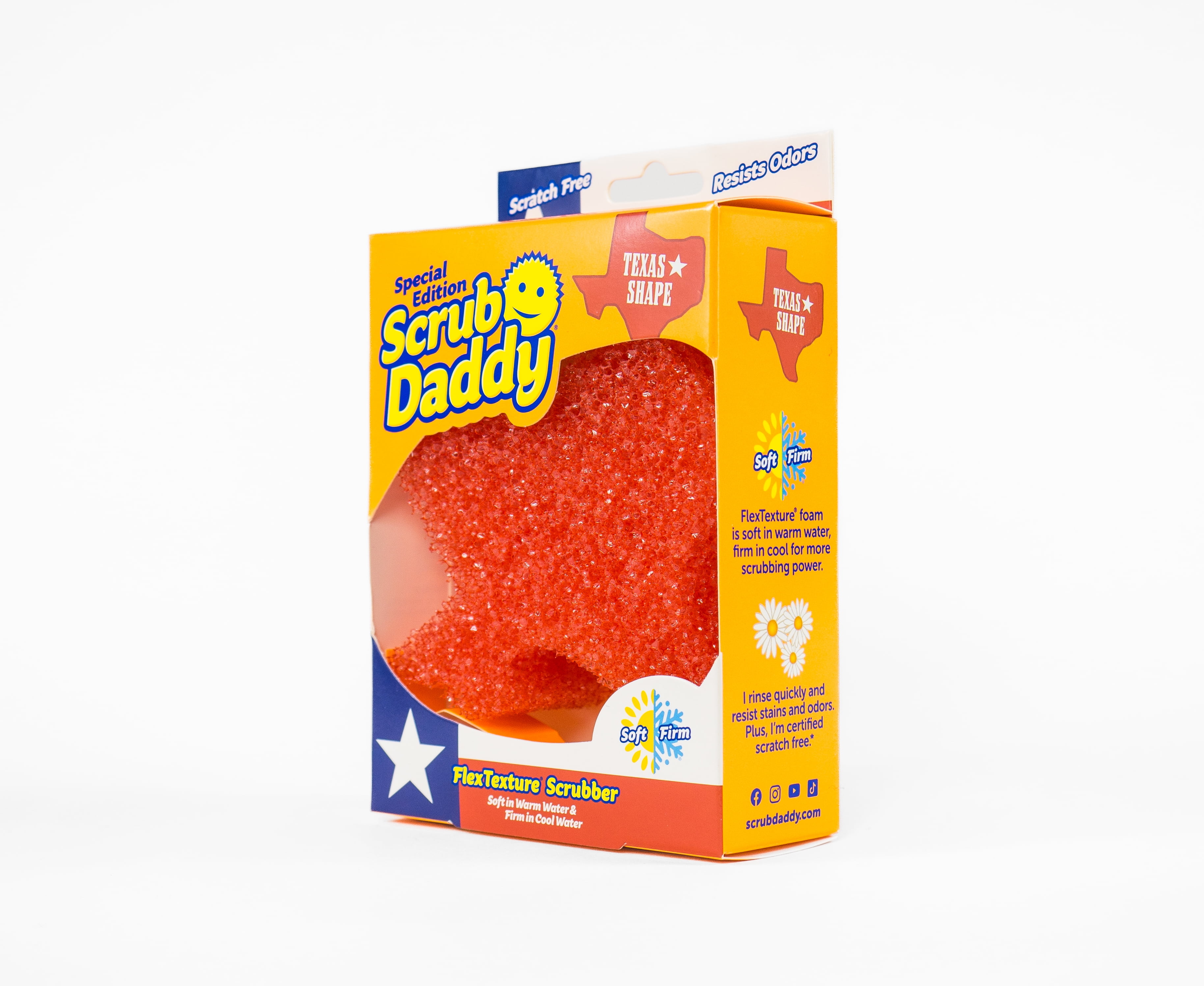 Scrub Daddy Texas Non-Scratch Cleaning Sponge
