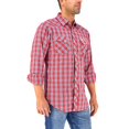 thumbnail image 2 of Camisa Vaquera Wrangler Hombre Manga Larga G63 rojo EEG, 2 of 6
