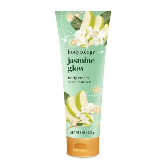 Bodycology Moisturizing Body Cream, Jasmine Glow, 8 oz