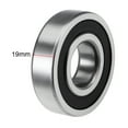thumbnail image 3 of 6306-2RS Deep Groove Ball Bearings Z2 30mmx72mmx19mm Double Shielded Carbon Steel, 3 of 4