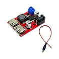 thumbnail image 2 of Módulo reductor de voltaje, de 9V, 12V, 24V, 36V a 5V, módulo de fuente de alimentación, corriente de salida de 3A, placa reguladora., 2 of 8