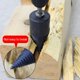 thumbnail image 5 of Broca para dividir madera, Broca cónica, Broca para dividir madera de 42 mm, Herramienta de pulido de madera de cono de tornillo de división duradera con 3 mangos de taladro, Dontodent cuadrado/redondo/hexagonal Kuyhfg Sin marca, 5 of 5