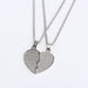 thumbnail image 5 of Collar con colgante de corazón de rompecabezas, ideal como regalo de graduación para hermana mayor (rosa), 5 of 5