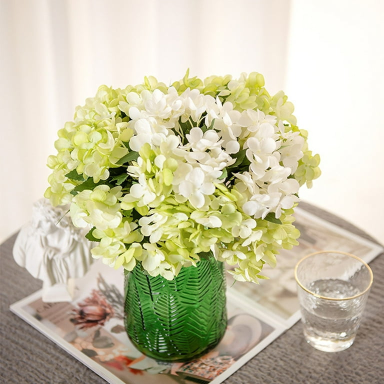 Artificial Wild Flowers Teal Artificial Flowers Small Handful Of Water Hydrangea Wind Flower Home Decoration Flower Tall Silk Flower Arrangements Them