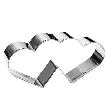 

GYMNASTIKA Cookie Mold DIY Mold Portable Heart Shape Lightweight Heart Cookie Cutter for Cookie