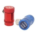 thumbnail image 3 of 2 Pcs R1234yf Coupleurs Rapides 1/4 Pouce Port Mâle Coupleurs Manuels Adaptateur, 3 of 11