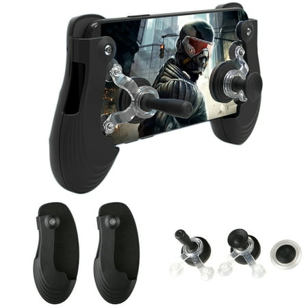 EEEKit Mobile Mini Gamepad Joystick, Phone Gaming Controller Touch Screen EEEkit Mobile Mini Gamepad Joystick for PUBG IOS /