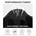 thumbnail image 7 of Women's 2Pc Full Zip Tracksuit, 4 Way Stretch Breathable with Reflective & Zipper Pockets for Gym White 3XL, 7 of 7