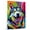 Alaskan Malamute, variant on Barbet Poster Wall Art - Colorful Dog Canvas Wall Art For Living Room - Modern Art Wall Decor Ready To Hang