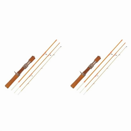 2X Fishing Rod Carbon Fiber Casting Lure Pole Bait 1.5-9G Line Wood Handle Fast Trout Fishing Rods Casting Rod