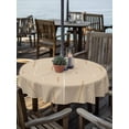 thumbnail image 2 of Outdoor Tablecloth with Umbrella Hole for Patio/Picnic/Party/Camping, Khaki Boho Waterproof Table Cloth Round Cover Washable, Middle Century Modern Abstract Art (Dia 60"), 2 of 8