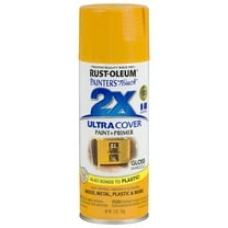 Rust-Oleum 346955-6PK Painter's Touch 2X Ultra Cover Spray Paint, 12 oz, Gloss Marigold, 6 Pack