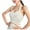 White, variant on Zpanxa Sports Bras for Women, Women's Casual Crisscross Strap Sports Bra Sleeveless Backless Yoga Tank Top