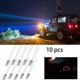 thumbnail image 5 of 10pcs Car Dashboard Lights 12 Volt LED Indicator Light LED Dash Lights Car Indicator Light Lamp Pilot Dash Bulbs Car Accessories, 5 of 5
