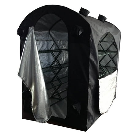 Flowerhouse 3'L x 4'W x 4'H Easy Pop-Up Seedhouse Clear Greenhouse