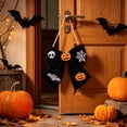 thumbnail image 6 of Roiihwy Large Halloween Bows Wreath, Pumpkin Bat Star Bows for Front Door, Black Ornament Tree Topper Bows for Halloween Indoor Outdoor Decor, 6 of 6