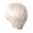 thumbnail image 2 of 〖SUCS〗Women's Fashion Wig White Synthetic Hairshort Wigs hair Wave Wig, 2 of 5