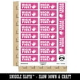 thumbnail image 2 of High Five Teacher Student School Sticker Set - Hot Pink - Gloss Finish - 2.00" Large, 2 of 7